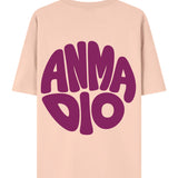 Circle T-Shirt rosa/beere